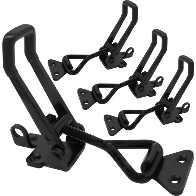 4Pack Heavy Duty Toggle Latch Clamp, 1320lbs 4003 Latch-Style Toggle Clamp wi...