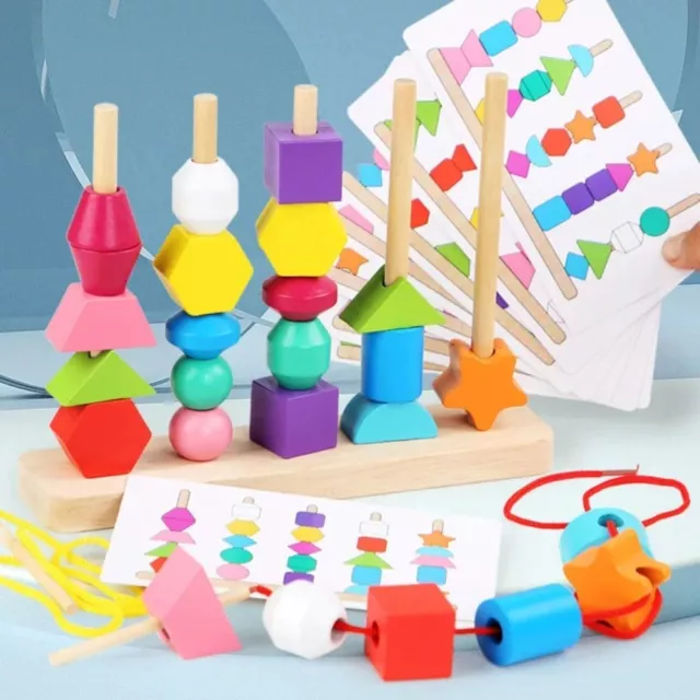 Color Cognition Puzzle Game Color Matching Early Educational Toys Wooden Toys