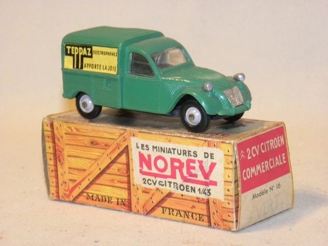 Norev Citroën 2CV Commerciale - Réf 16 - Échelle 1:43 - Occasion