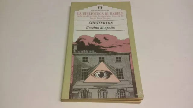 Chesterton L'OCCHIO DI APOLLO La biblioteca di Babele-Mondadori, 19g23