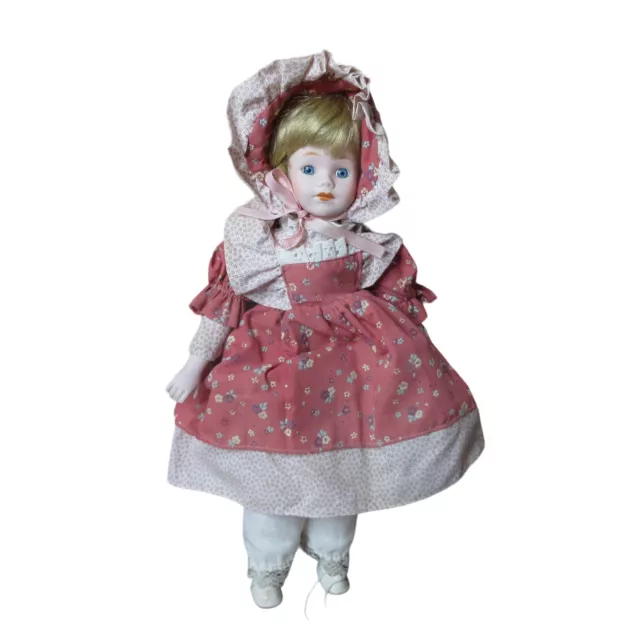 Vintage  HERITAGE MINT LTD. Country Collection 16" Porcelain Doll 1989 Joyce