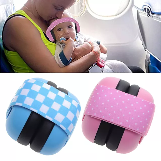 Kids Baby Adjustable Folding Ear Defenders Noise Reduction Protectors Children