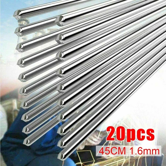 Barras de soldadura de aluminio de soldadura suave 20 piezas alambre de relleno alambre de baja temperatura