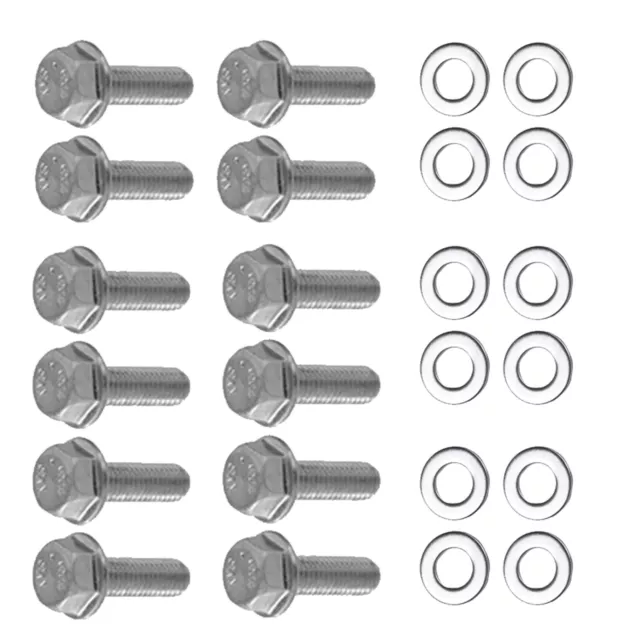 STAINLESS STEEL EXHAUST Manifold Header Bolts Kit For LS1 LS2 LT1 LS3