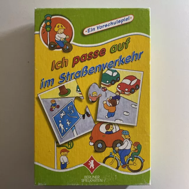 Ich passe auf im Strassenverkehr Ein Vorschulspiel Berliner Spielkarten Top
