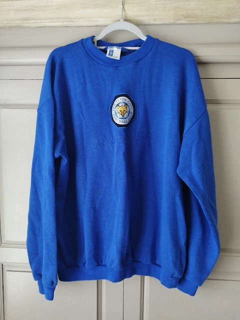LEICESTER CITY 1995/96 Football Shirt Jumper Large Fox Leisure