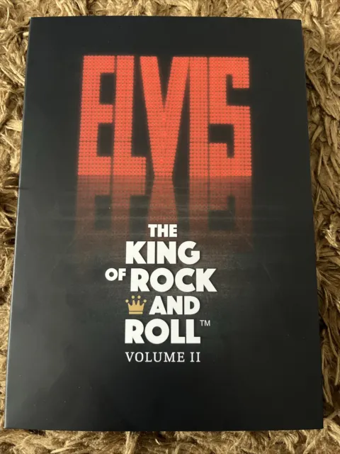 Elvis King Of Rock And Roll vol 2 Collectable Silver Half Crown Coin Royal Mint