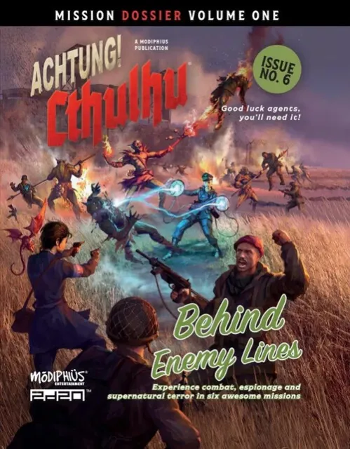 MUH0010203 - Achtung! Cthulhu 2d20 Mission Dossier 1 - Behind Enemy (Modiphius)
