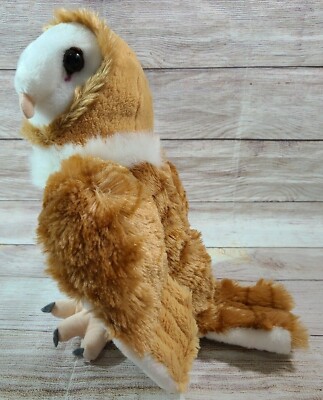 realistic owl plush