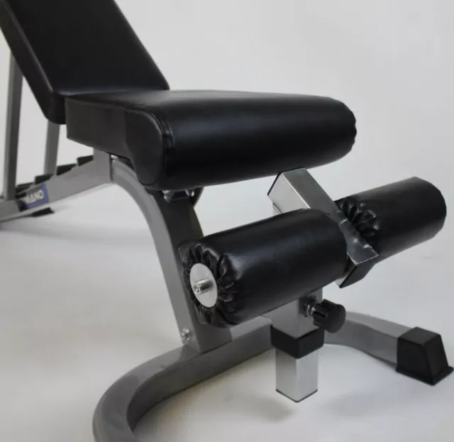 **CLEARANCE** Commercial Gymano® Super 7000 Adjustable Flat/Incline Weight Bench 3