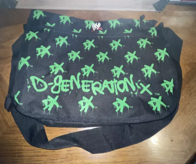 WWF 16” World Wrestling Federation Canvas Tote Bag Genuine D-generation X Laptop