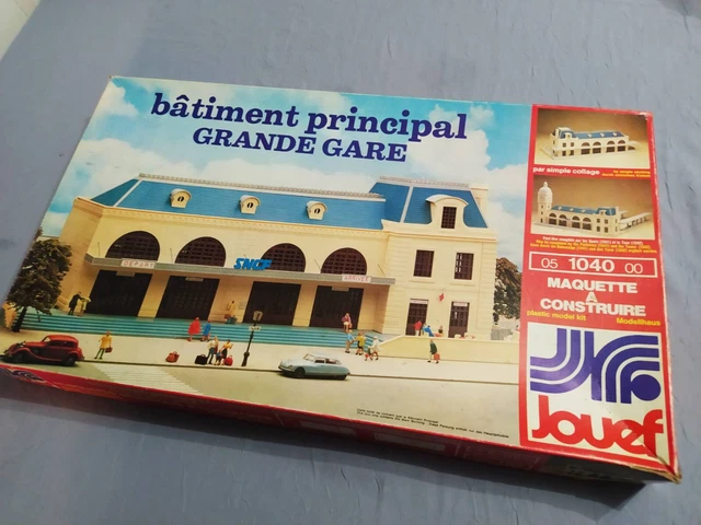 Boîte Vide Jouef - Coffret Pont Tournant Champagnole - Échelle HO (1/87) - Carton France