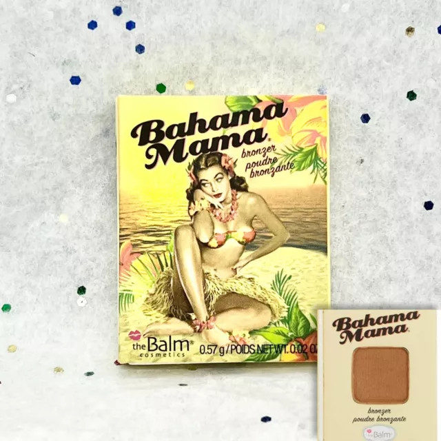 theBalm Cosmetics Bronzer Single In BAHAMA MAMA .57g/.02oz Travel Size