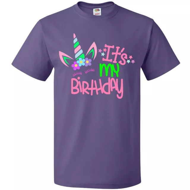 Inktastic It's My Birthday Unicorn T-Shirt Boodlebug Graphic Lover Magical Magic