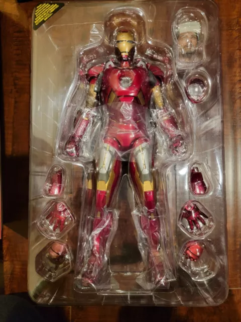 Hot Toys Iron Man Mark VII The Avengers 1:6 Scale 12 inch Action Figure - MM#185