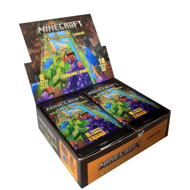 Minecraft - Create Explore Survive Serie 3 carte collezionabili 1 display (18 booster)