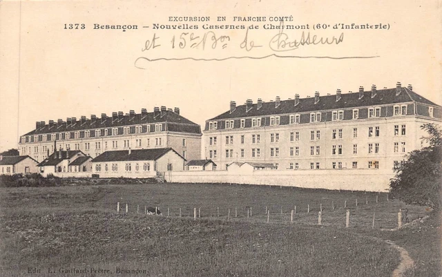 BESANÇON - Caserne de Charmont (Franchise militaire)