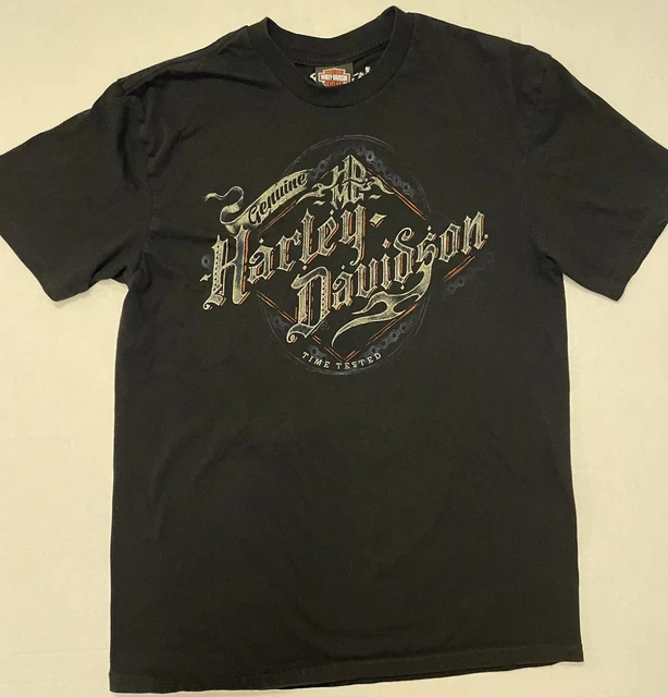 Genuine harley davidson shirt Large Cajun Louisiana Black