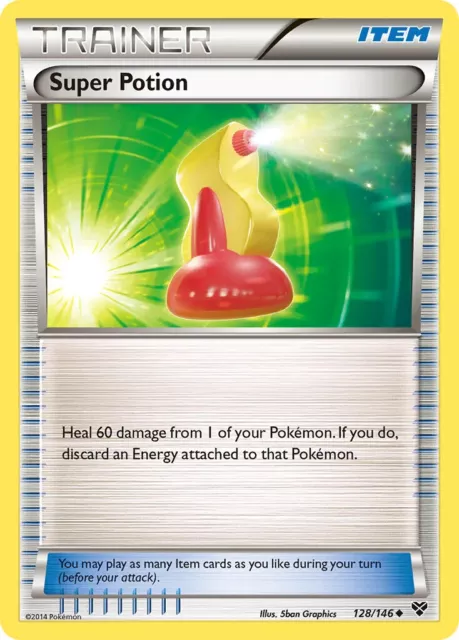 Super Potion 128/146 XY Base Pokemon Card NM