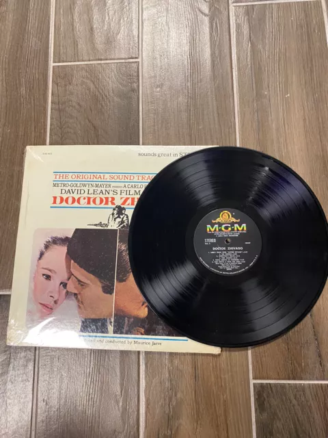 Álbum de disco LP banda sonora original de Doctor Zhivago banda sonora original
