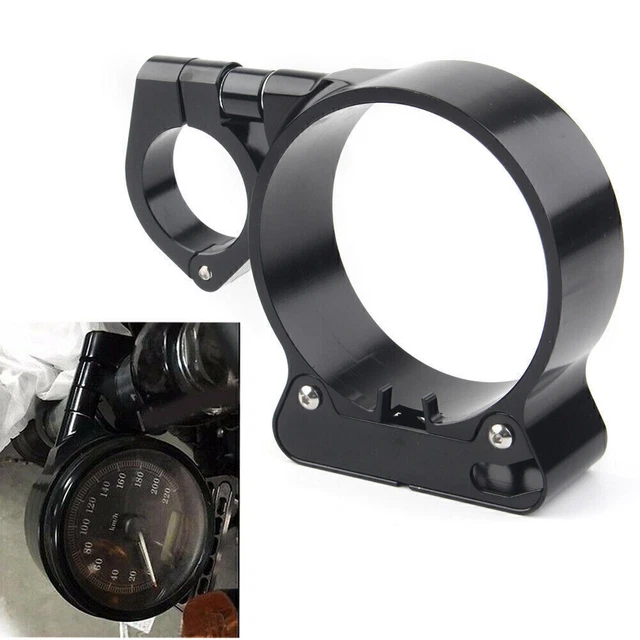Supporto laterale 39 mm/16" Speedo Relocation per Harley Sportster X 883 XL1200