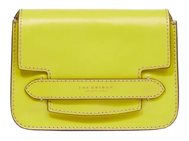 THE BRIDGE bolsa para cadáveres cruz Lucrezia Crossbody Bag Lime With Gold