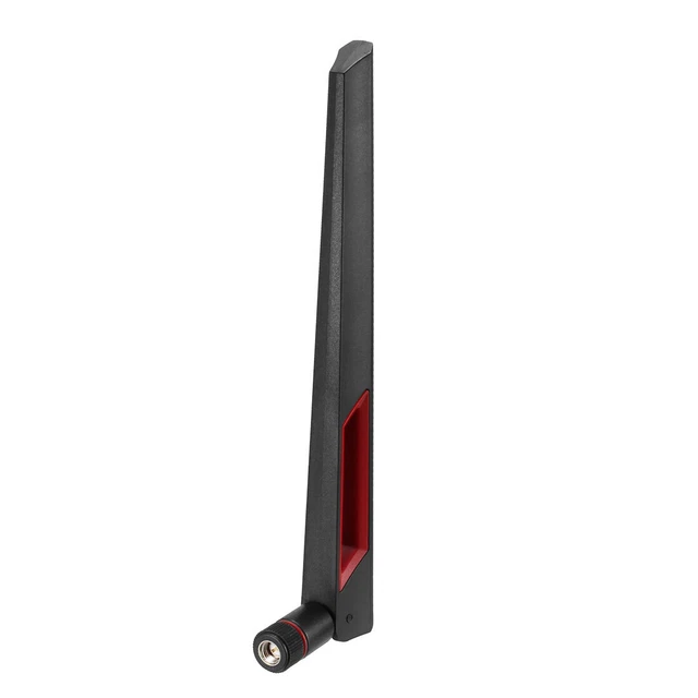 WiFi Antenna 12dBi High Gain 2.4/5.8GHz SMA Male Dual Band Black