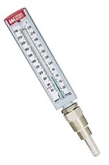 Weiss 5SS2-115 2" Stem Industrial Thermometer