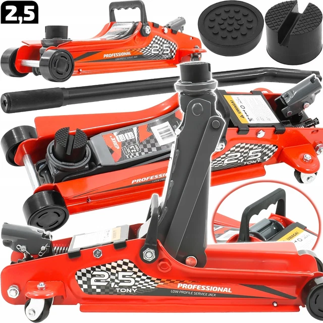 Sollevatore Auto E Camion Cric Idraulico A Bottiglia 30 Tonnellate - Per Auto, Furgoni E Camion | Colore Grigio O Rosso Sollevatore Auto Camion - Foto 6