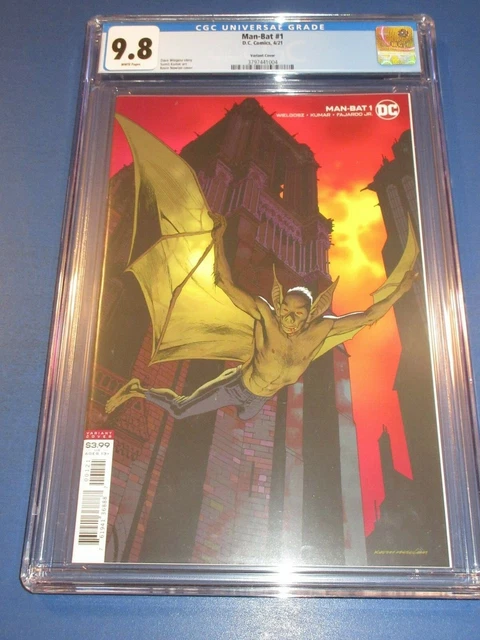 Man-Bat #1 Nowlan Variant CGC 9.8 NM/M Gorgeous Gem Wow