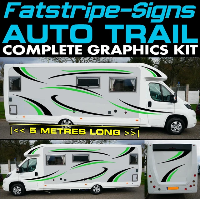 TO FIT AUTO TRAIL MOTORHOME GRAPHICS STICKERS DECALS CAMPER VAN