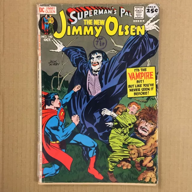 Superman's Pal Jimmy Olsen 142 (1971), Jack Kirby, VINTAGE, DC Comics