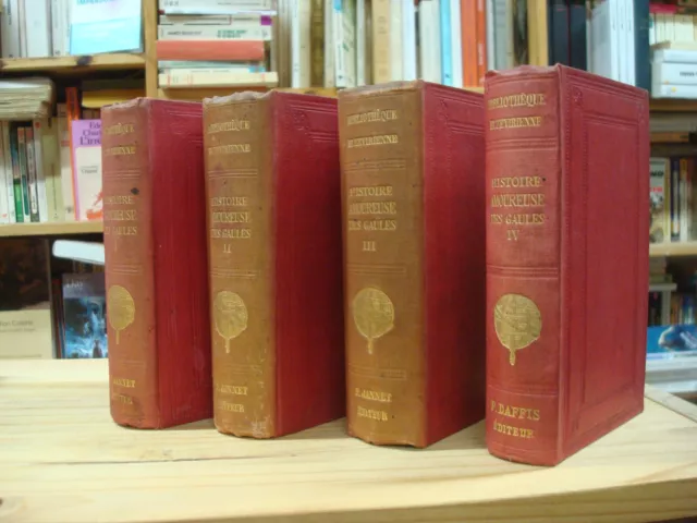 BUSSY-RABUTIN Histoire amoureuse des Gaules Bibliothèque Elzévirienne 1856-1876