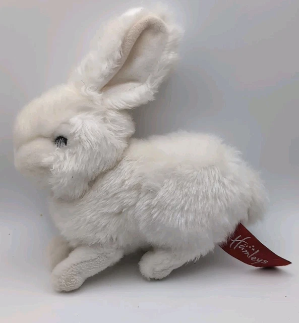 HAMLEYS TOY STORE White Bunny Rabbit Plush Soft Toy 8” £9.99 - PicClick UK