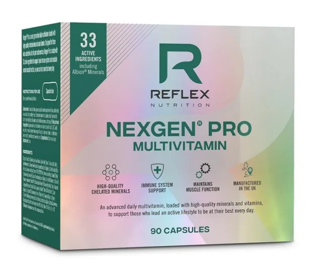 (66g, 330,00 EUR/1Kg) Reflex Nutrition Nexgen Pro Sports Multivitamin - 90 caps