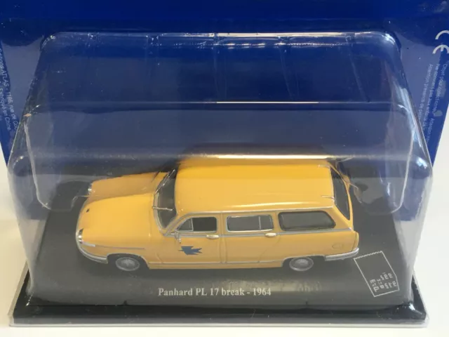 ATLAS UNIVERSAL HOBBIES Panhard PL17 Break 1964 Musée La Poste 1/43