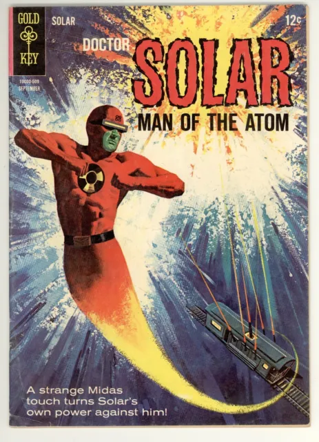 Doctor Solar: Man of the Atom #14 (Gold Key 1965) Midas Touch VF- Silver Age