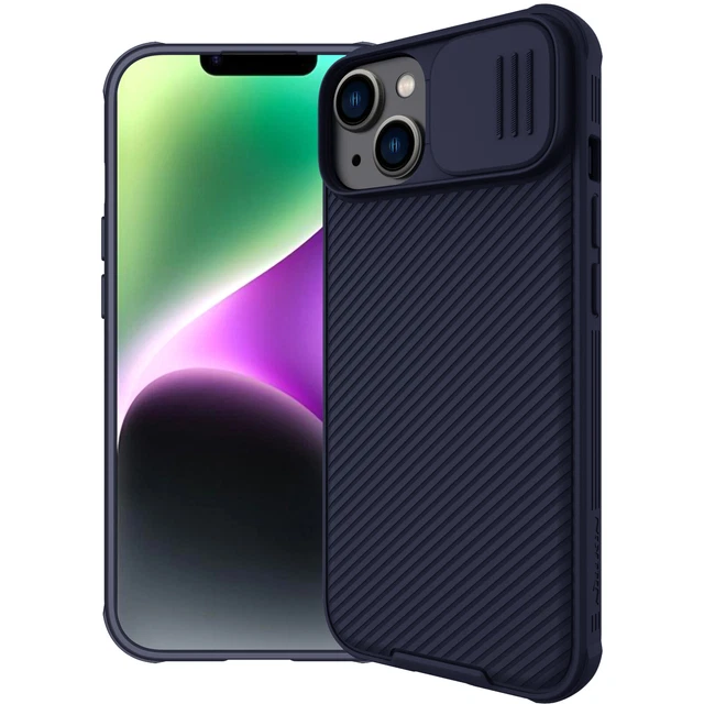 Nillkin CamShield Pro Lens Protector Case for Apple iPhone 14 Plus - Deep Purple