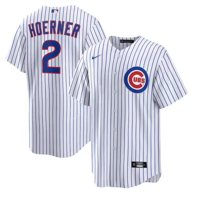 Nico Hoerner Chicago Cubs Men's Backer T-Shirt - Ash