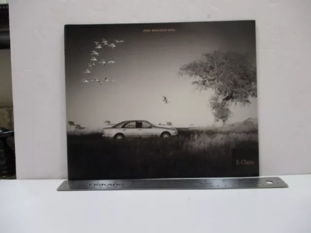 2000 MERCEDES-BENZ E-CLASS 26-page Car Sales Brochure Catalog-E320 E430 E55 AMG