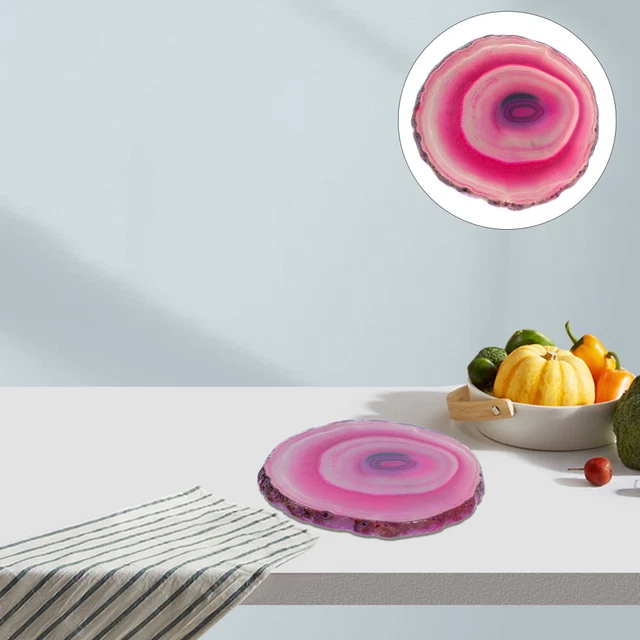 Achat Chip Untersetzer Geode Kaffeetasse Hochzeitsdeko Hochzeitsgeschenke