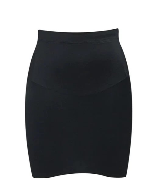 SPANX SMART GRIP Half Slip Very Black 10179R 48 Lycra Shapewear* Sz M