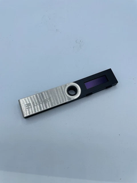Ledger Nano S Cryptocurrency Hardware Wallet