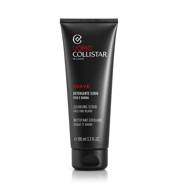 Detergente Scrub Viso e Barba Pulizia Quotidiana pelle del viso e la barba 100ml