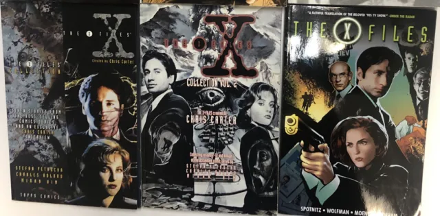 The X Files Vol.1 To 3 Chris Carter Topps Comics
