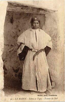 CPA ak morocco scenes and types woman south morocco (738338)