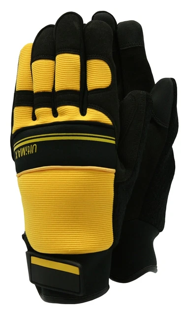 Town & Country TGL435M Deluxe Ultimax Mens Gloves Medium Assorted Colours