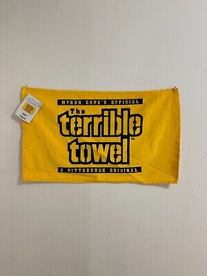 VINTAGE PITTSBURGH STEELERS 75th Season Myron Cope's Official 