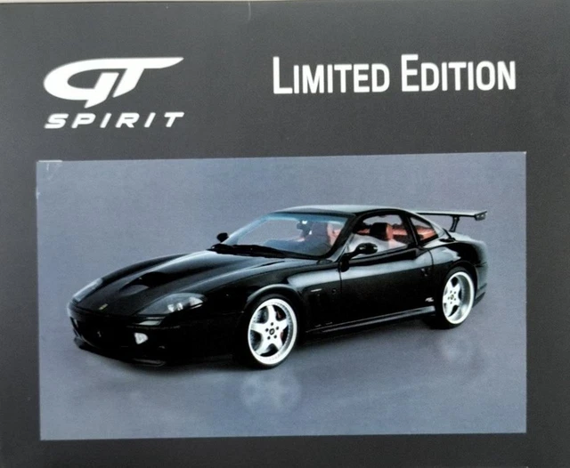 GT SPIRIT 1/18 GT336 Koenig Specials 550 1997 (Noir) Modèle Résine Car