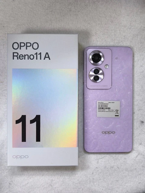 OPPO RENO11 A 128GB 8GB RAM Dual SIM Unlocked Smartphone OPPO RENO11 A 128GB 8GB RAM Dual SIM Unlocked Smartphone